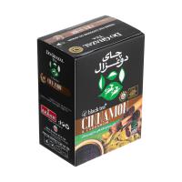 چای پاکتی سیاه دارچین و هل