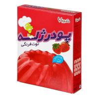 پودر ژله توت فرنگی شیبابا
