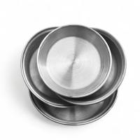 Set di 4 padelle in acciaio inossidabile semplice Ruhi