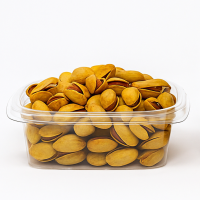 پسته اکبری بو داده نمکی زعفرانی