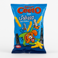 اسنک پنیر نمکی | Ceeto Salty Cheese Crunchy