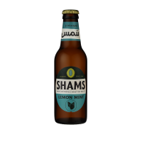 Bevanda di malto al limone e menta Shams