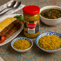 ترشی مخلوط ریز خانوم خانوما