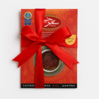 زعفران سرگل 1 گرم بسته هدیه خاتم سحرخیز