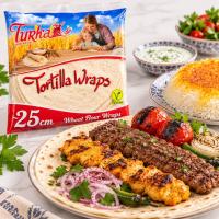 نان پیتا 18 عددی  قطر 25 سانتی‌متر