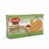 بیسکویت با طعم هل و کنجد فرخنده 850 گرم