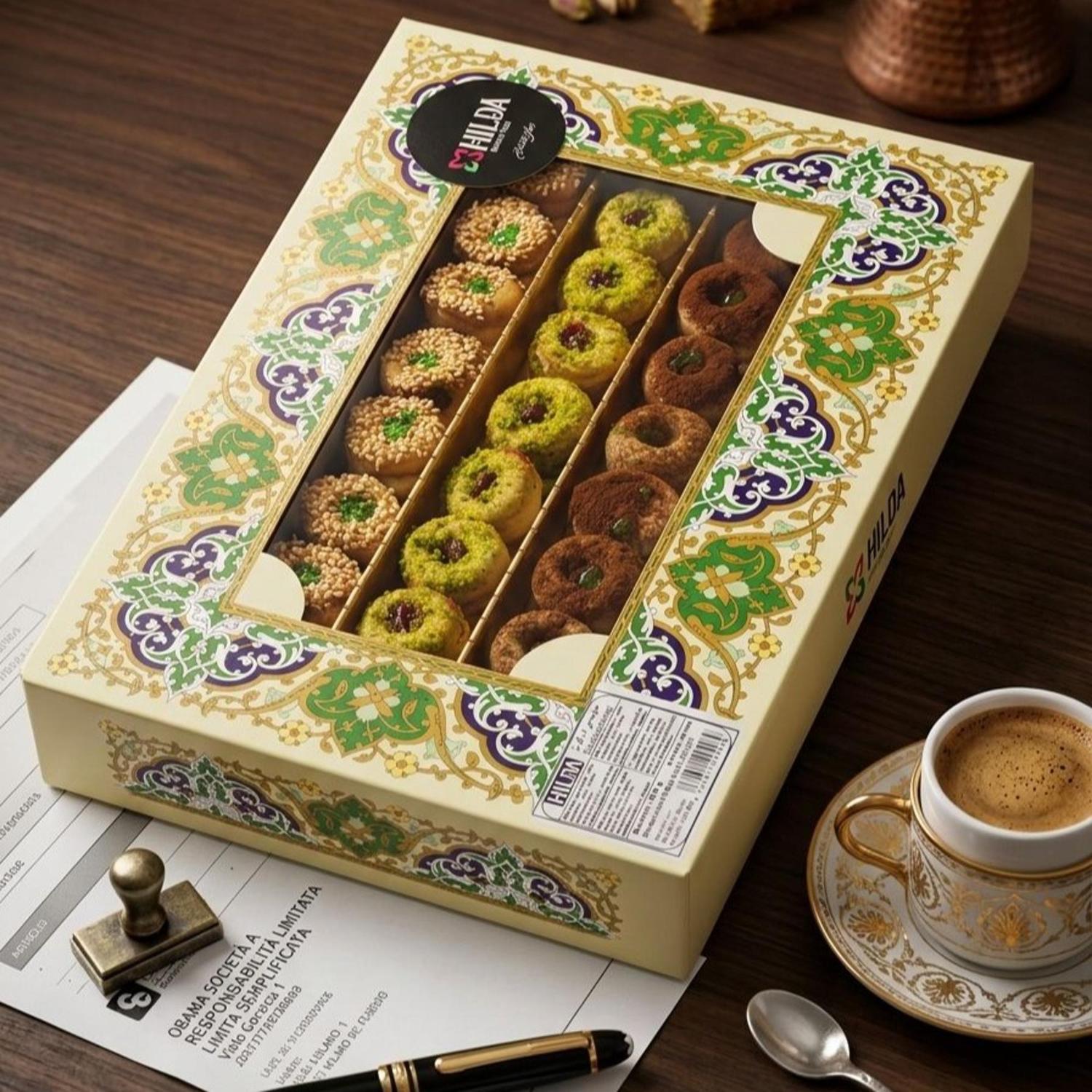 شیرینی ارغوان هیلدا 860 گرم