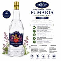 Acqua Distillata di Fumaria Khanum 1 Litro