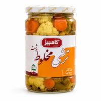 ترشی مخلوط درشت کامبیز 700 گرم